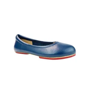 Navy Blue Majesty Enchanted Weave Sahach Ballet Flats
