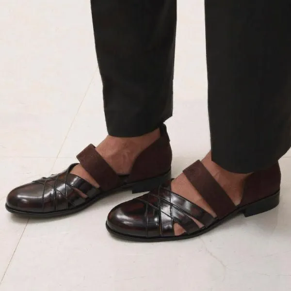 New Arrival PESHAWARI Premium Quality Sandal For Men's-Unique and Classy