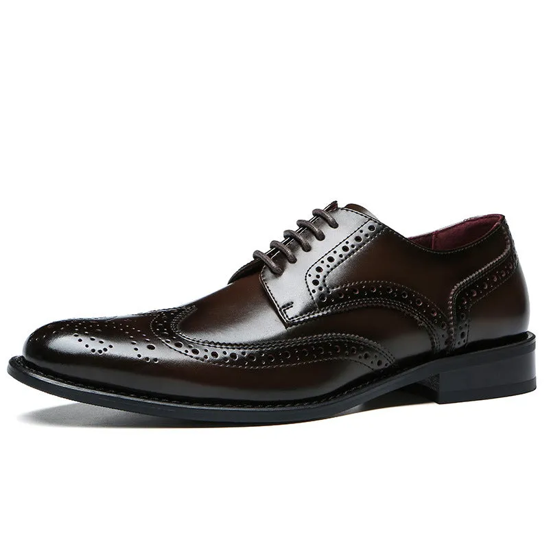 New business men's casual leather shoes