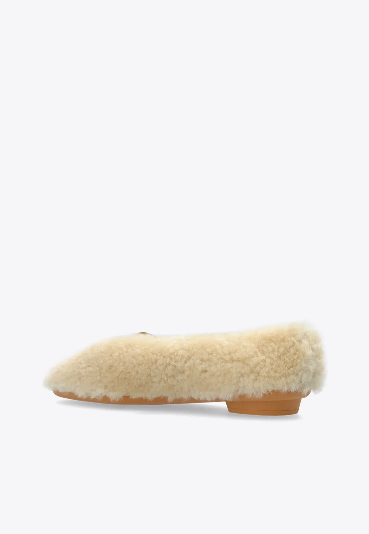 Noella Shearling Ballet Flats