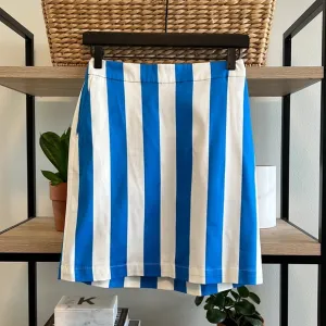 NWT Boden Vertical Stripe Skirt w/Pockets, 2P