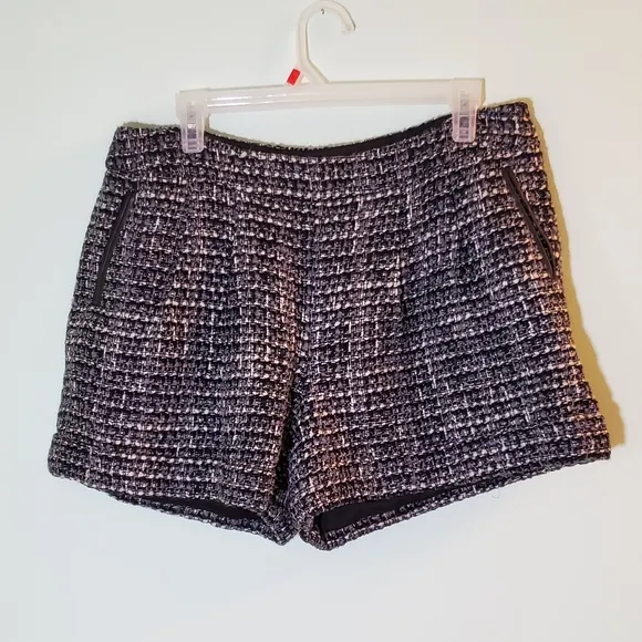 NWT! CATHERINE by Catherine Malandrino Chic Tweed Tailored Shorts Size 10