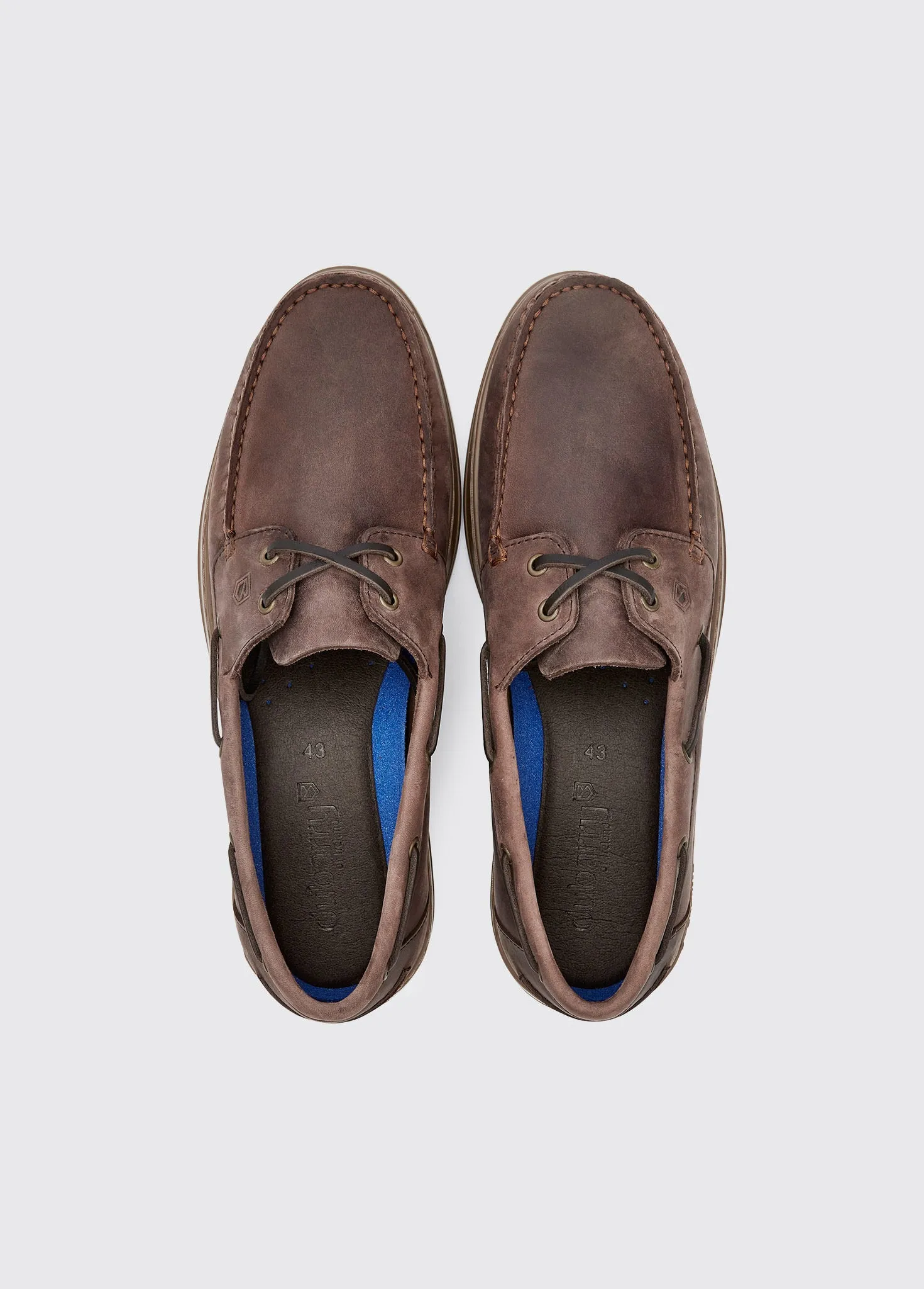 Oceania Mens dubarrylite™ Two Eye-Tie Moccasin - Old Rum