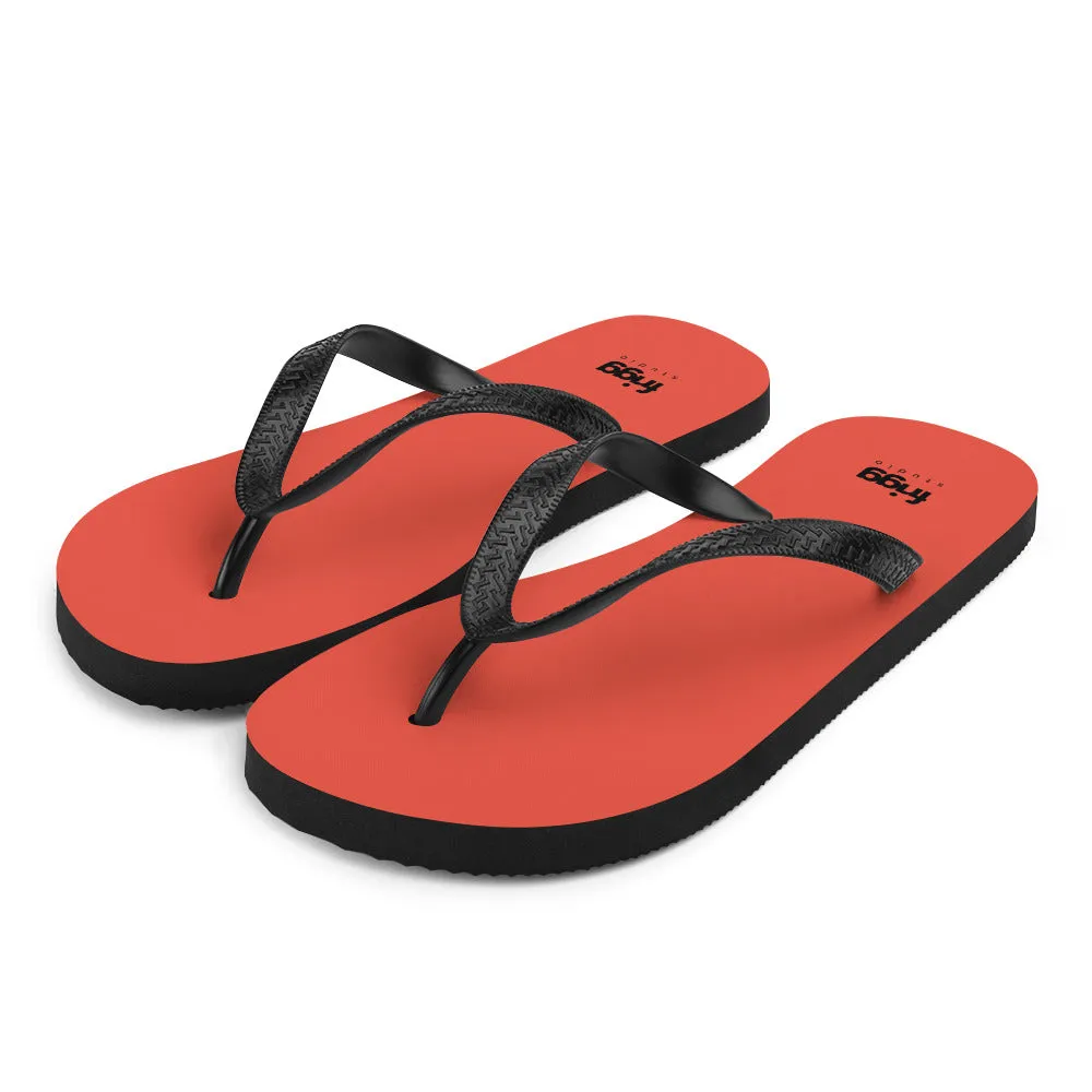 ORANGE RED - FLIP-FLOPS