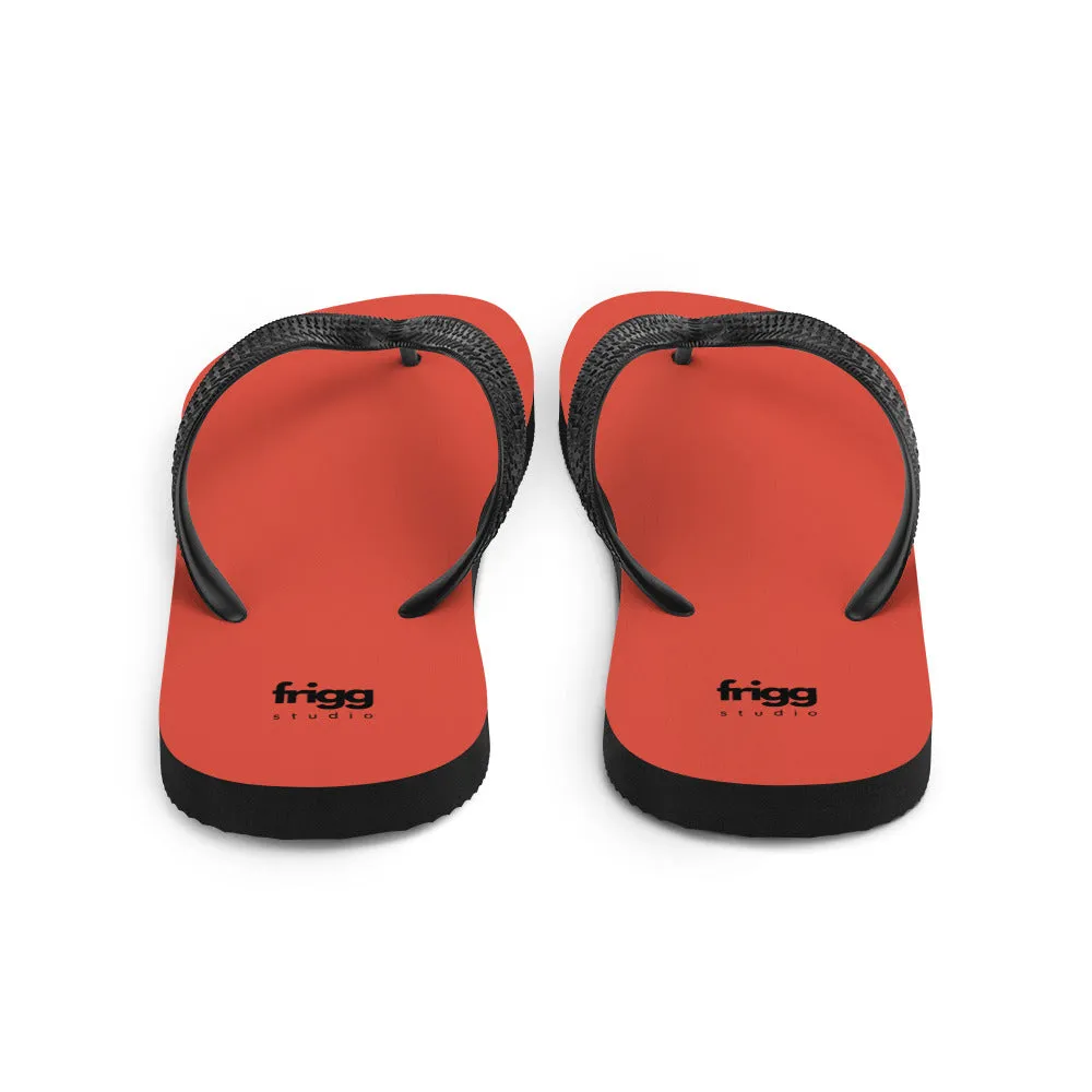 ORANGE RED - FLIP-FLOPS