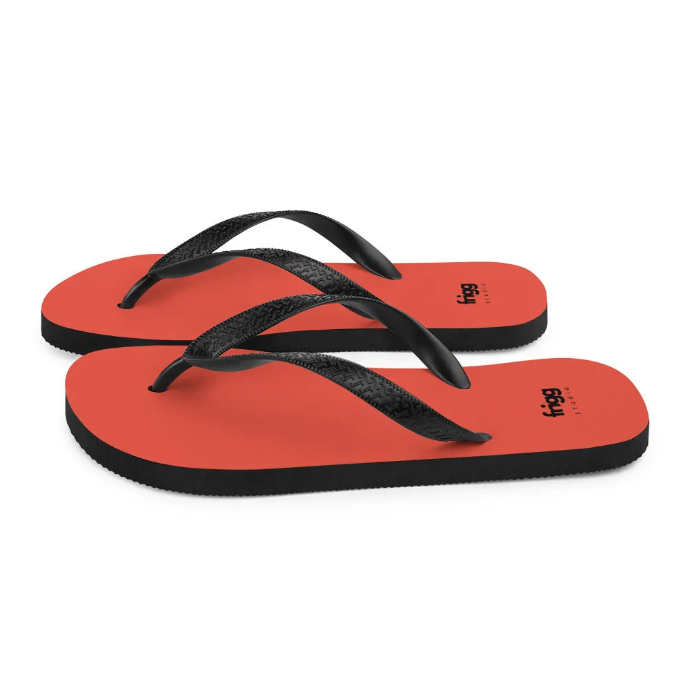 ORANGE RED - FLIP-FLOPS