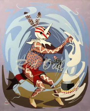 Original Acrylic on Canvas - Kettle Dancer