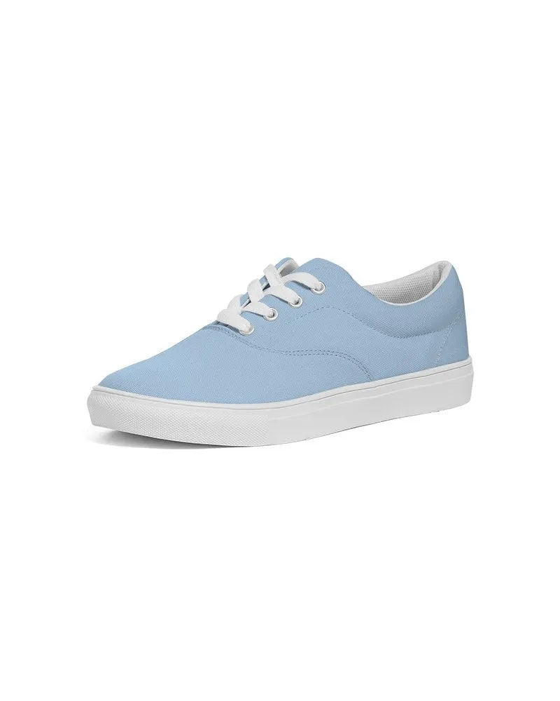 Pale Pastel Cyan Women's Canvas Sneakers | Women's | Bright Pale Pastel Cyan | C30M8Y0K0