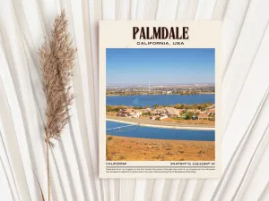 Palmdale Vintage Wall Art, California, USA