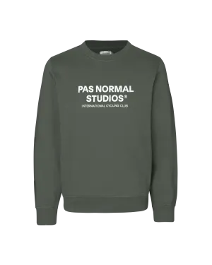 Pas Normal Studios - Off-Race Logo Sweatshirt - Olive
