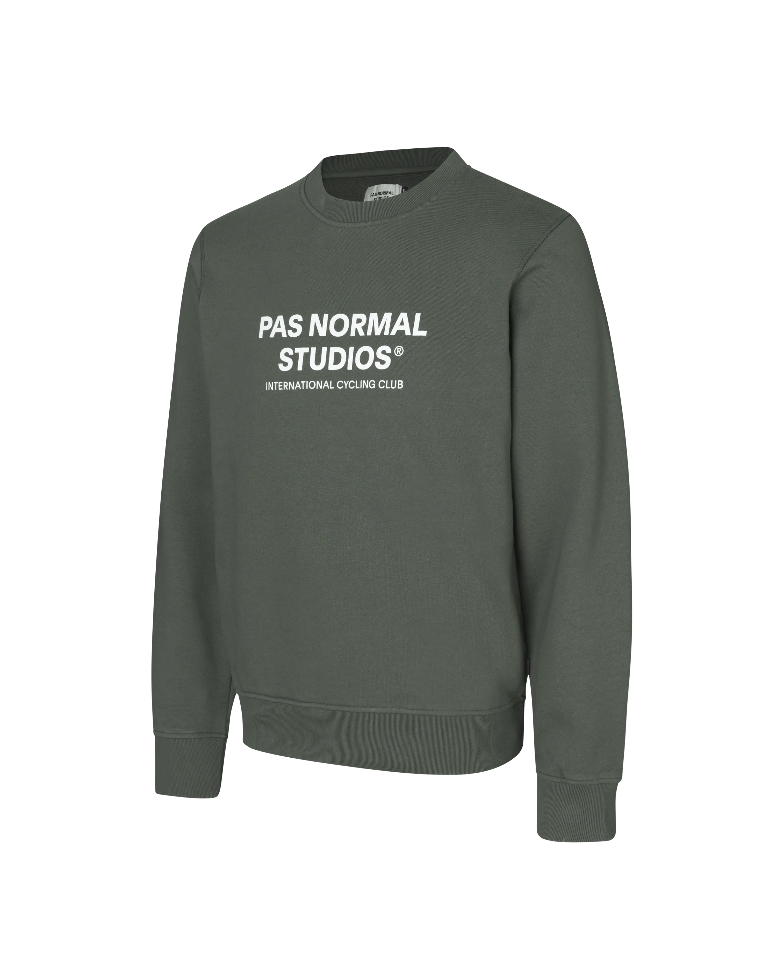 Pas Normal Studios - Off-Race Logo Sweatshirt - Olive