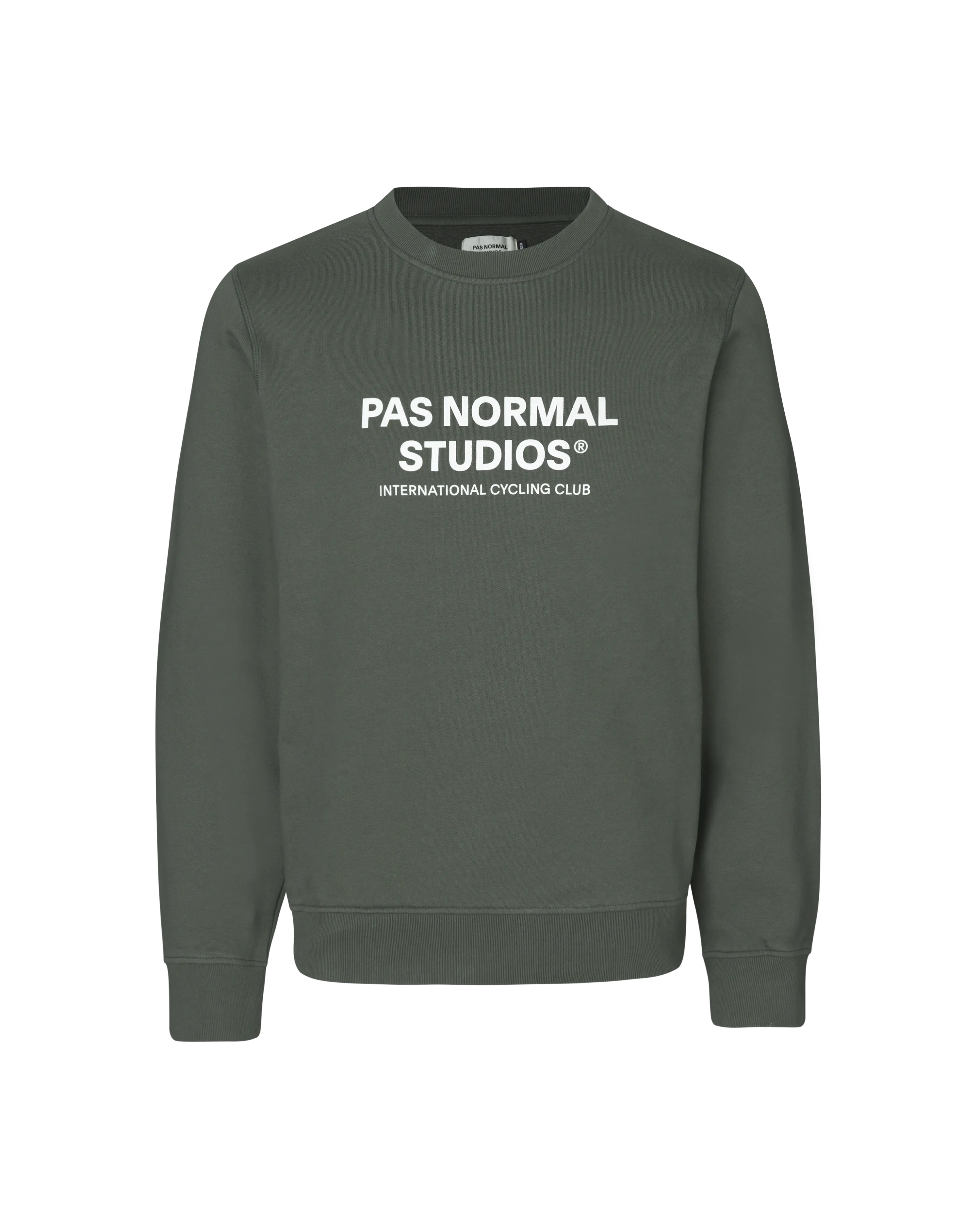 Pas Normal Studios - Off-Race Logo Sweatshirt - Olive