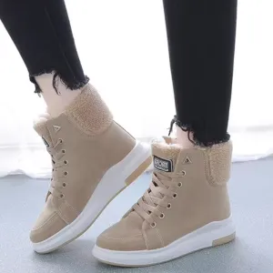 Pepper - Durable Lace-Up Winter Boots for Women