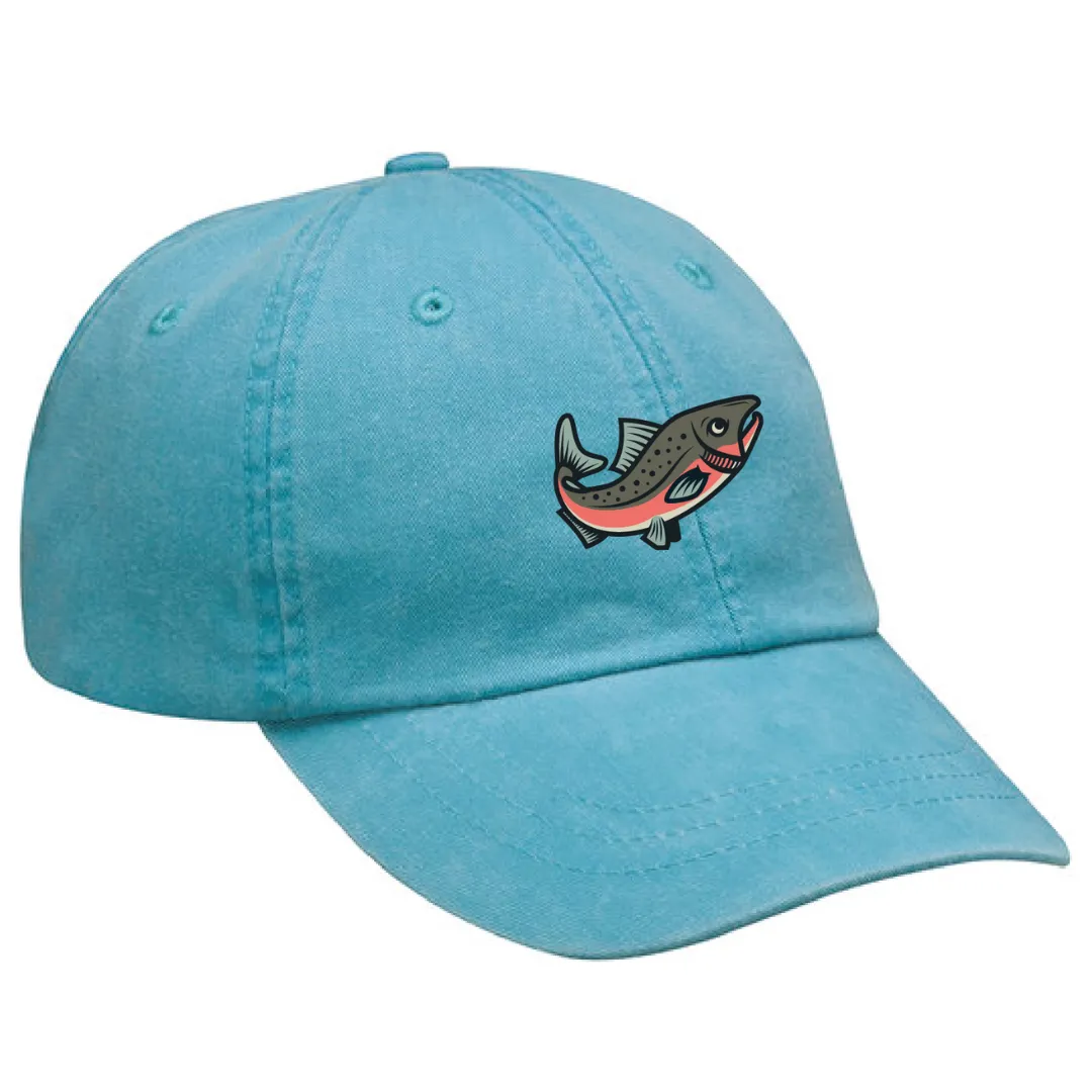 PNW Salmon Vintage Dad Hat
