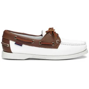 Portland Woman - White & Brown