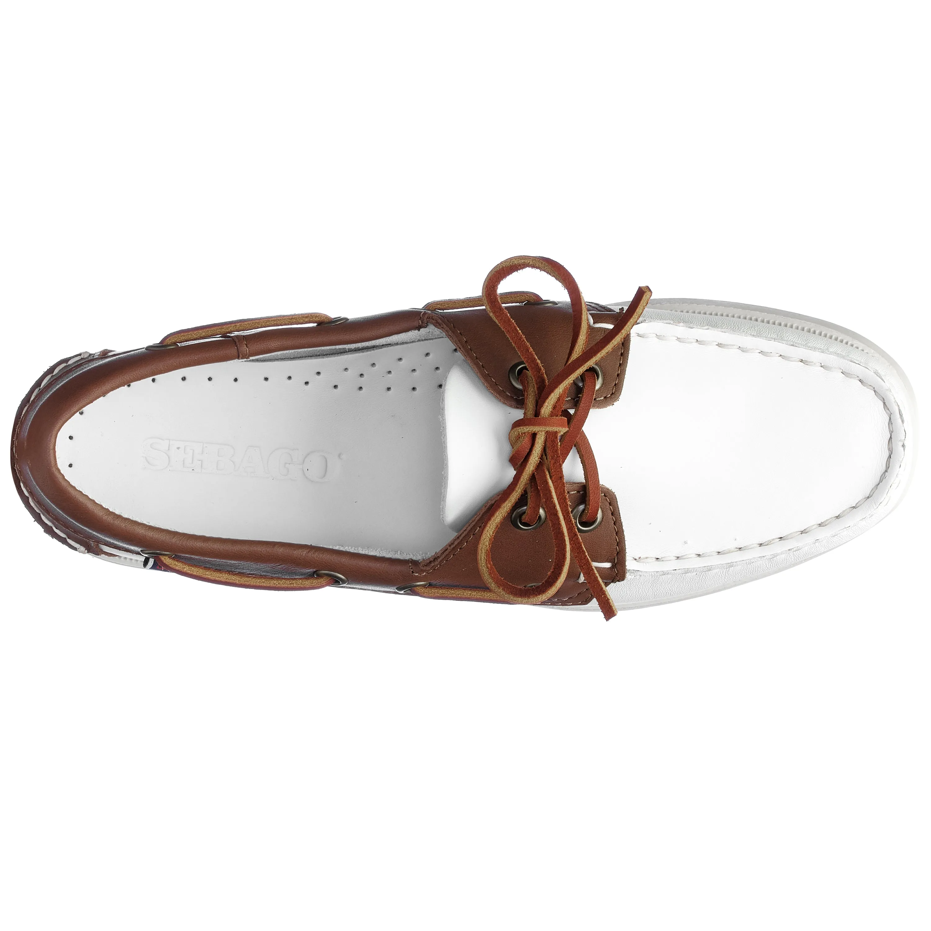 Portland Woman - White & Brown