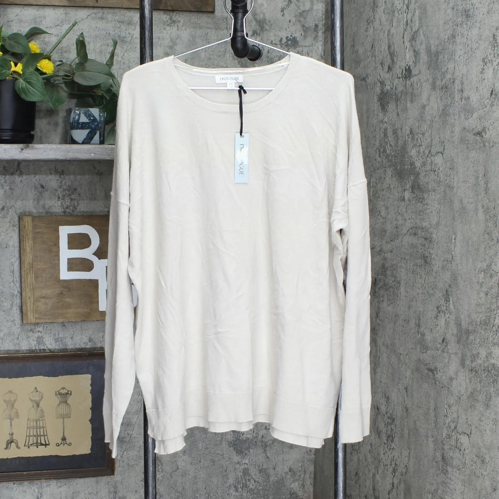 Prologue Womens Lightweight Long Sleeve Pullover Sweater 559144