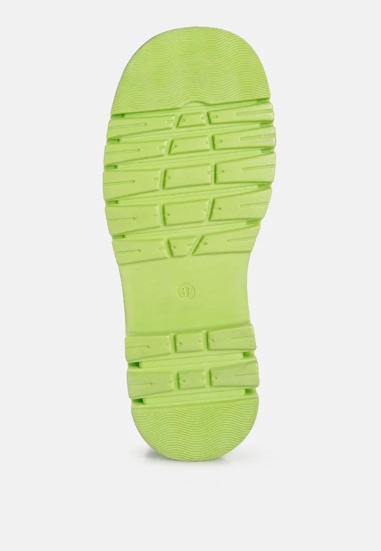 Quavo Knitted Platform Sneakers