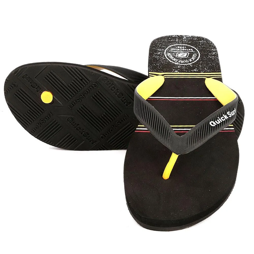 Quick Surf Men's Flip Flop Slippers 2337 - Black