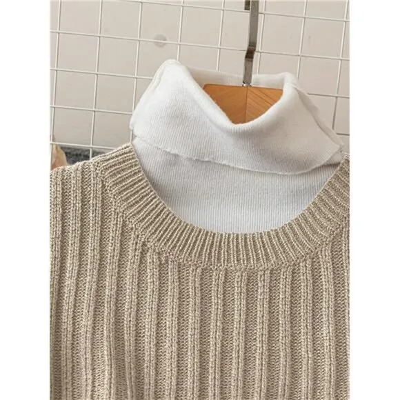 Raffinéa Women Casual Solid Color Loose Fit Sweater Vest, Autumn/Winter
