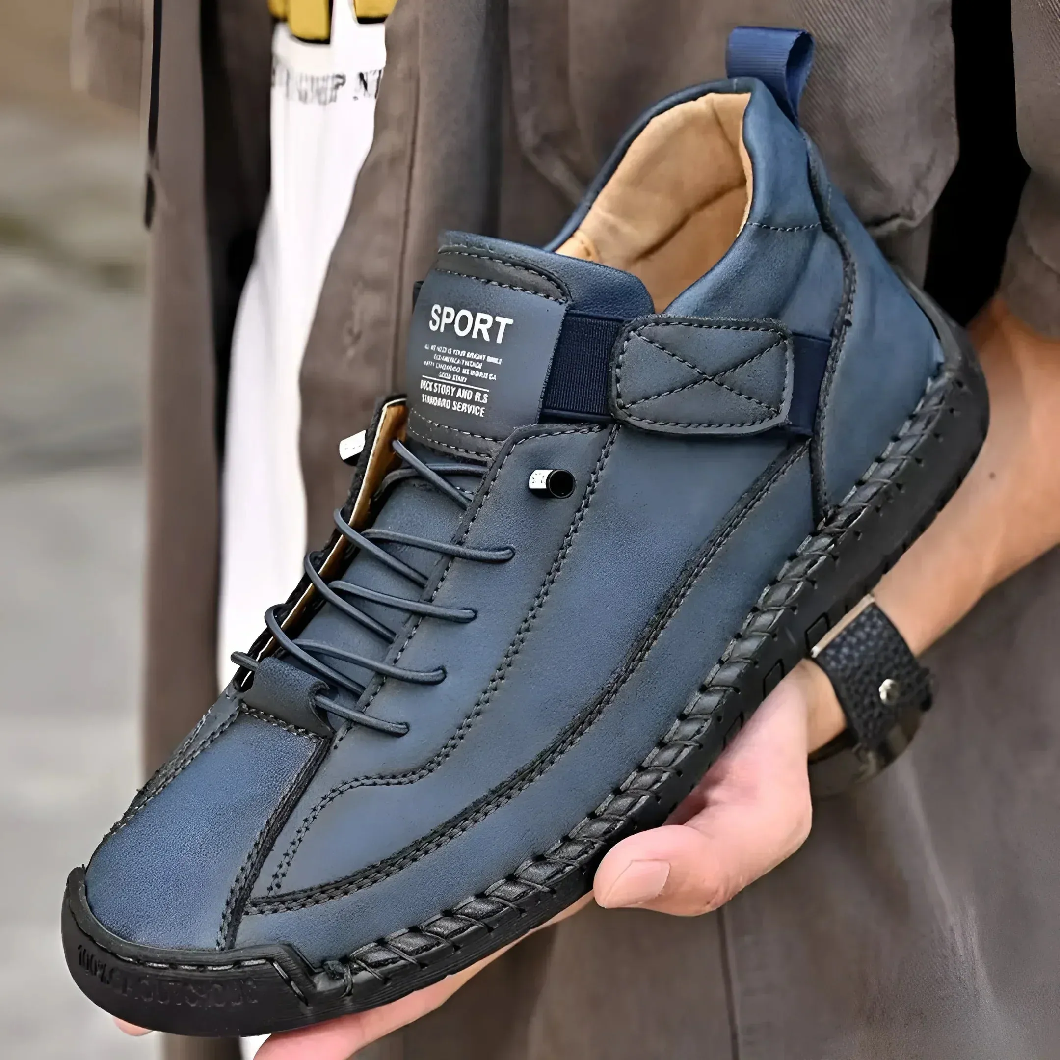 Rainer | Hand-stitched leather loafers