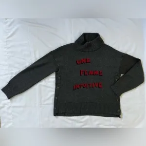Rare Brazilian Le Lis Blanc Women’s La Femme Intuitive Sweater. Size M