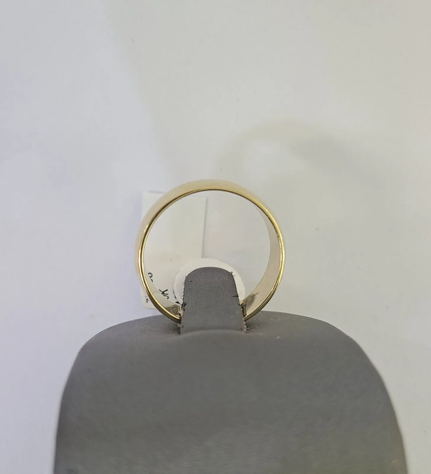 Real 10k Yellow Gold Ring Band Wedding Engagement Size 10 Men Ring