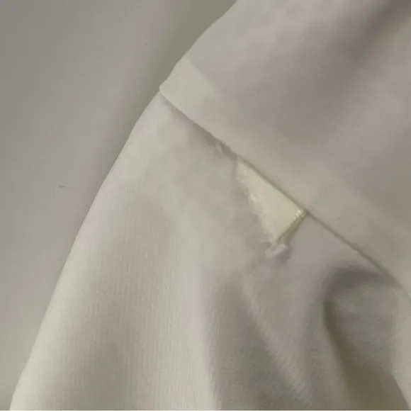 Rebecca Minkoff Della White Textured Preppy Business Casual Elegant Skirt Size 6