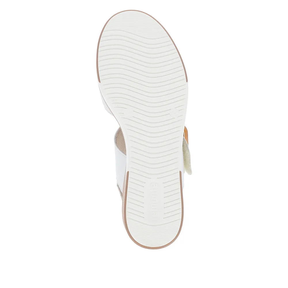 Remonte High Wedge Sandal White