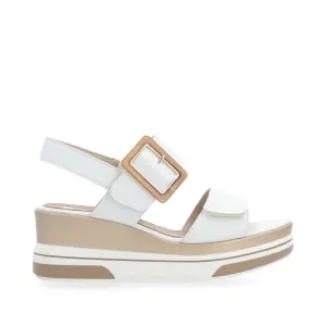 Remonte High Wedge Sandal White