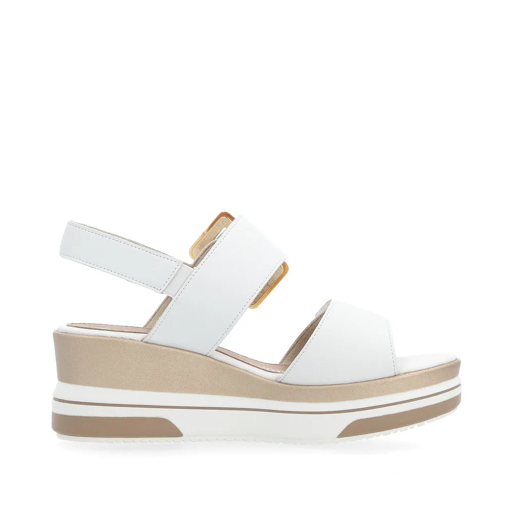 Remonte High Wedge Sandal White