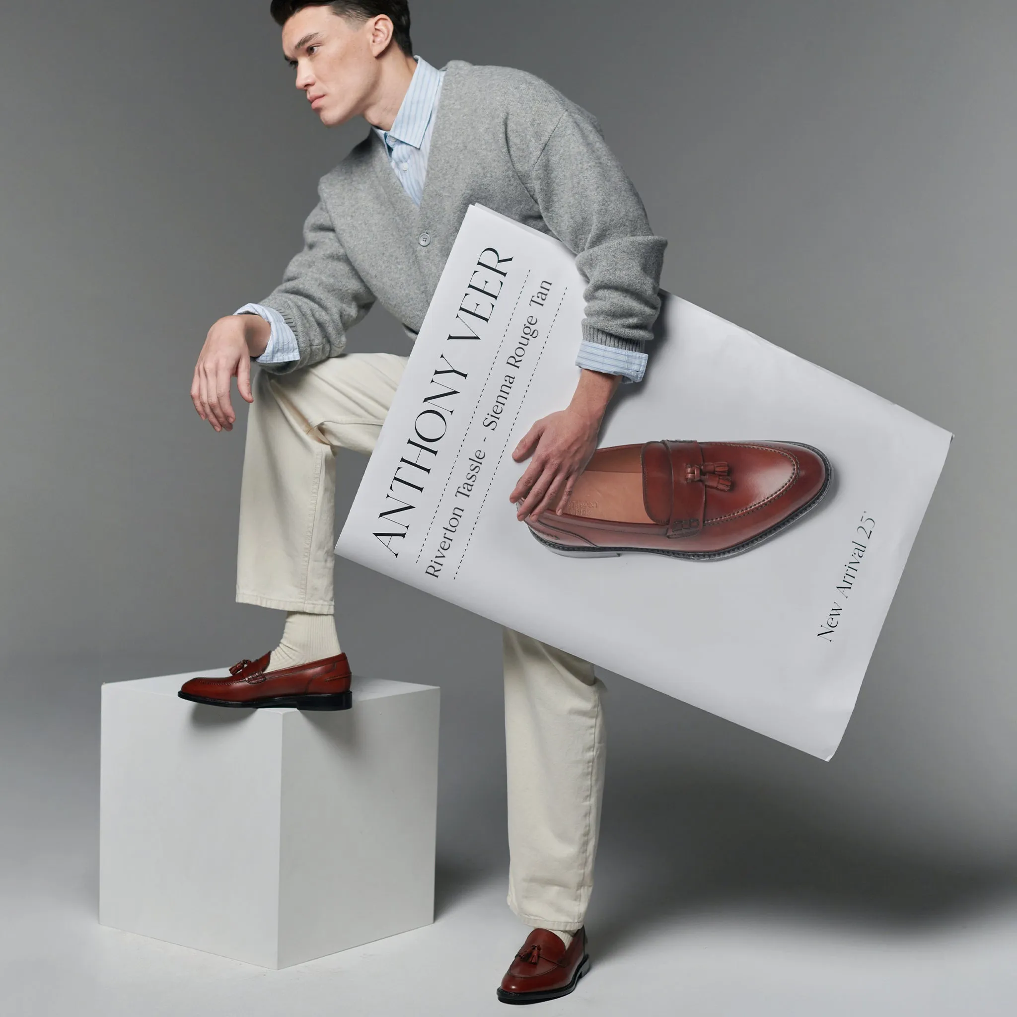 Riverton Tassel Loafer // Sienna Rouge Tan