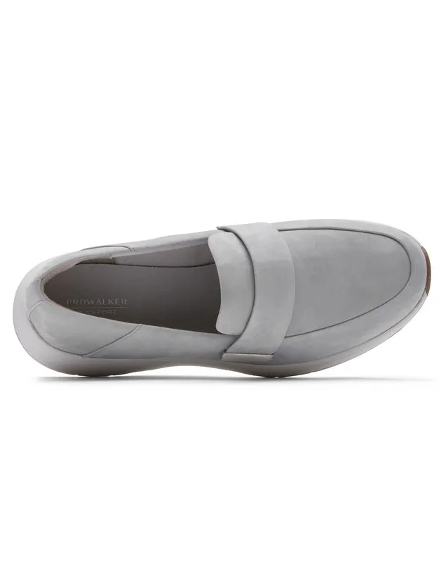 ROCKPORT (LN) Prowalker leather loafer! 10