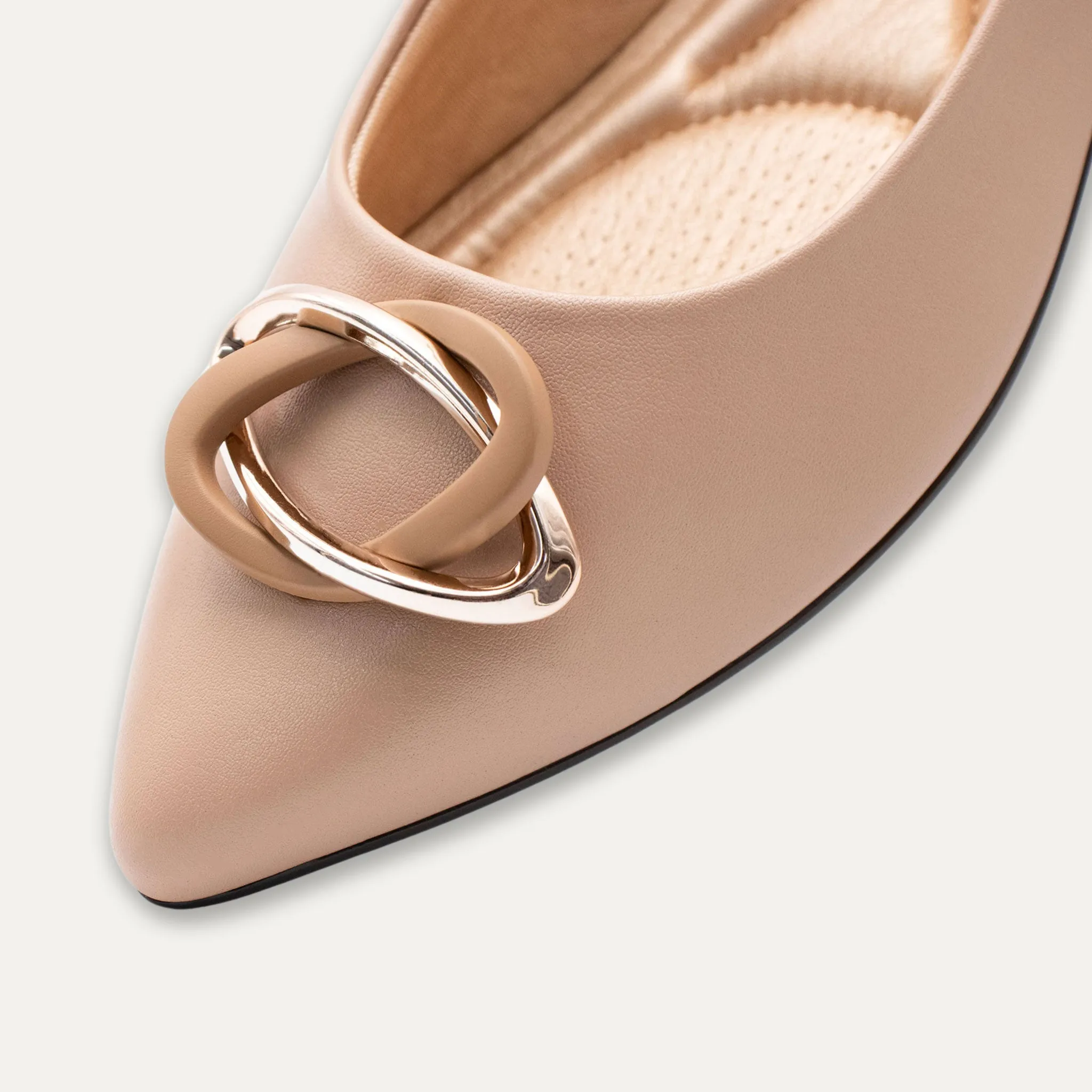 Rosa Antique Pointed Toe Flats
