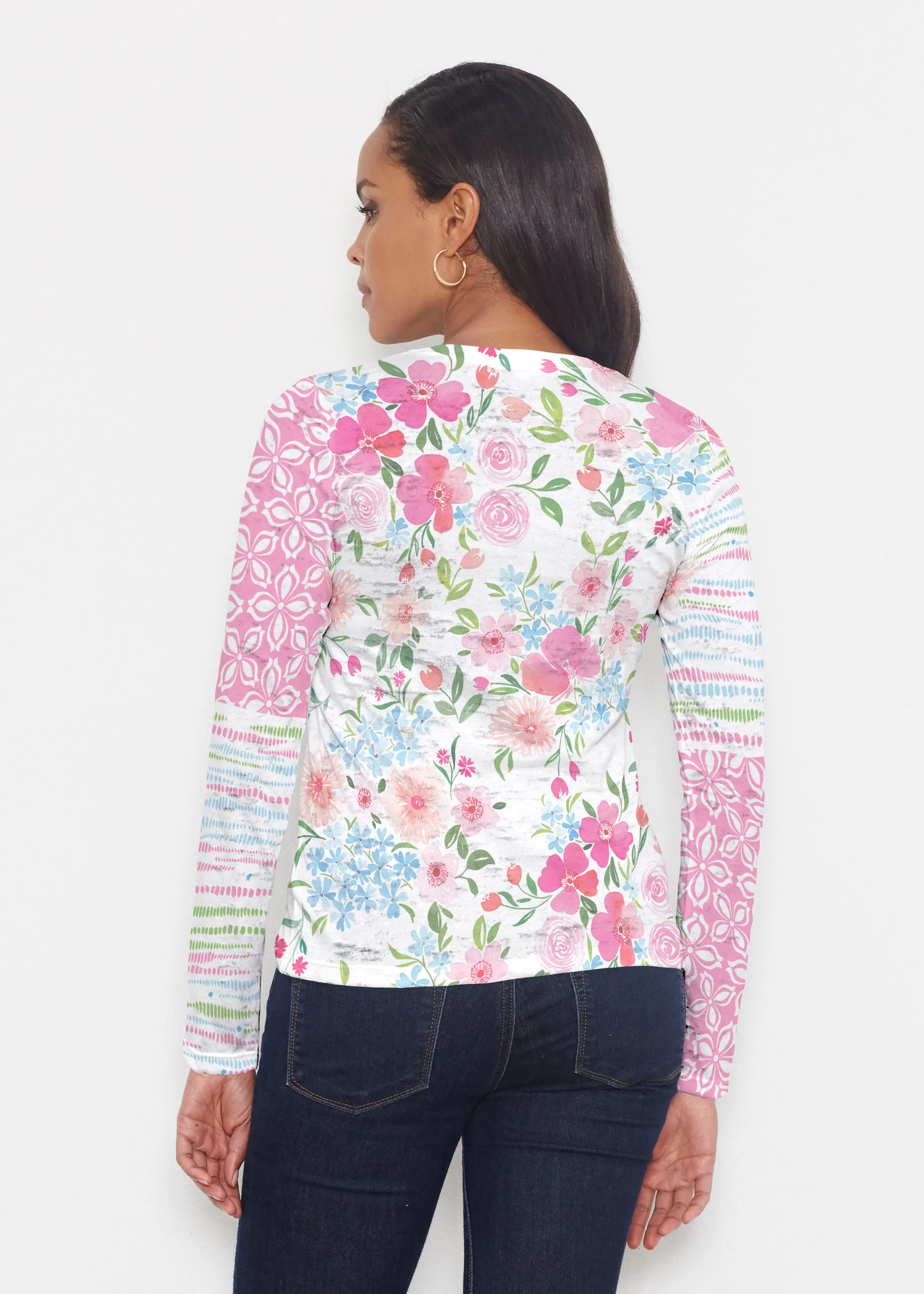 Rosie Dots (8053) ~ Signature Long Sleeve Crew Shirt