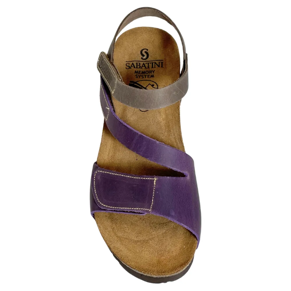 Sabatini Skyler Viola/Fango Crazy Sandal (Women's)