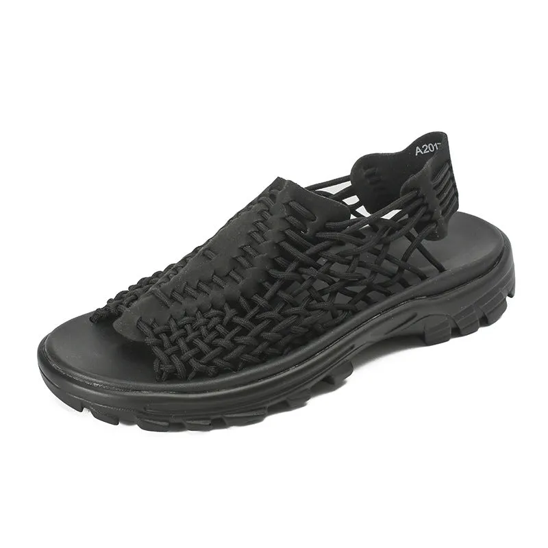 Sandals Men's Summer Drag Style Men's Shoes Korean Urban Beach Shoes Fashion Trend Men's Sandals