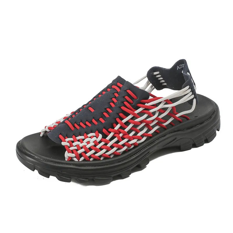 Sandals Men's Summer Drag Style Men's Shoes Korean Urban Beach Shoes Fashion Trend Men's Sandals