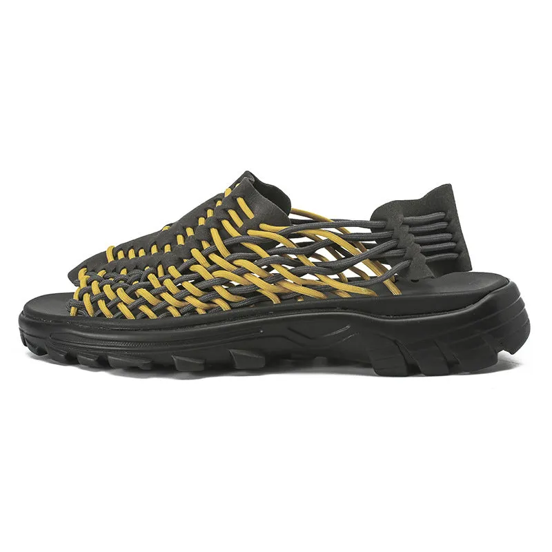 Sandals Men's Summer Drag Style Men's Shoes Korean Urban Beach Shoes Fashion Trend Men's Sandals