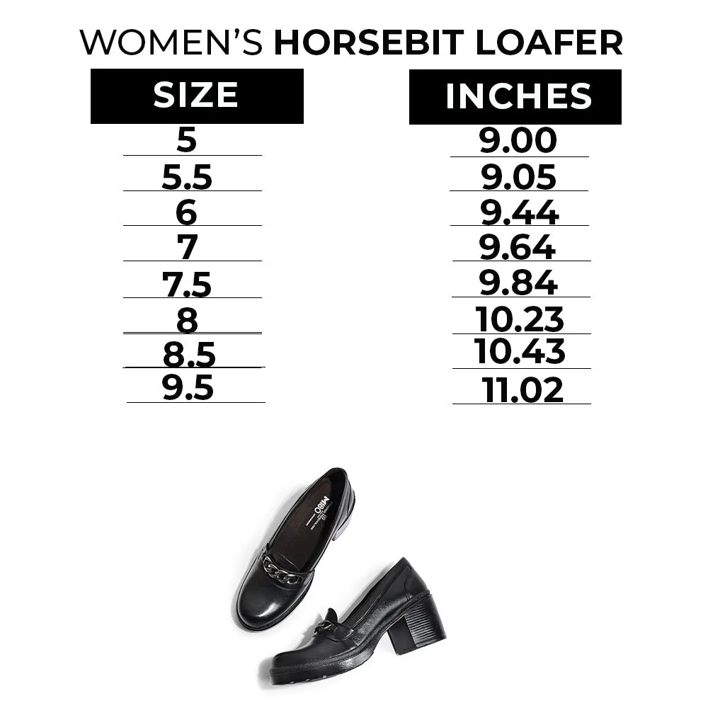 Sandro Moscoloni Women's Shoe Horsebit Loafer Block Heel Marilyn Ice