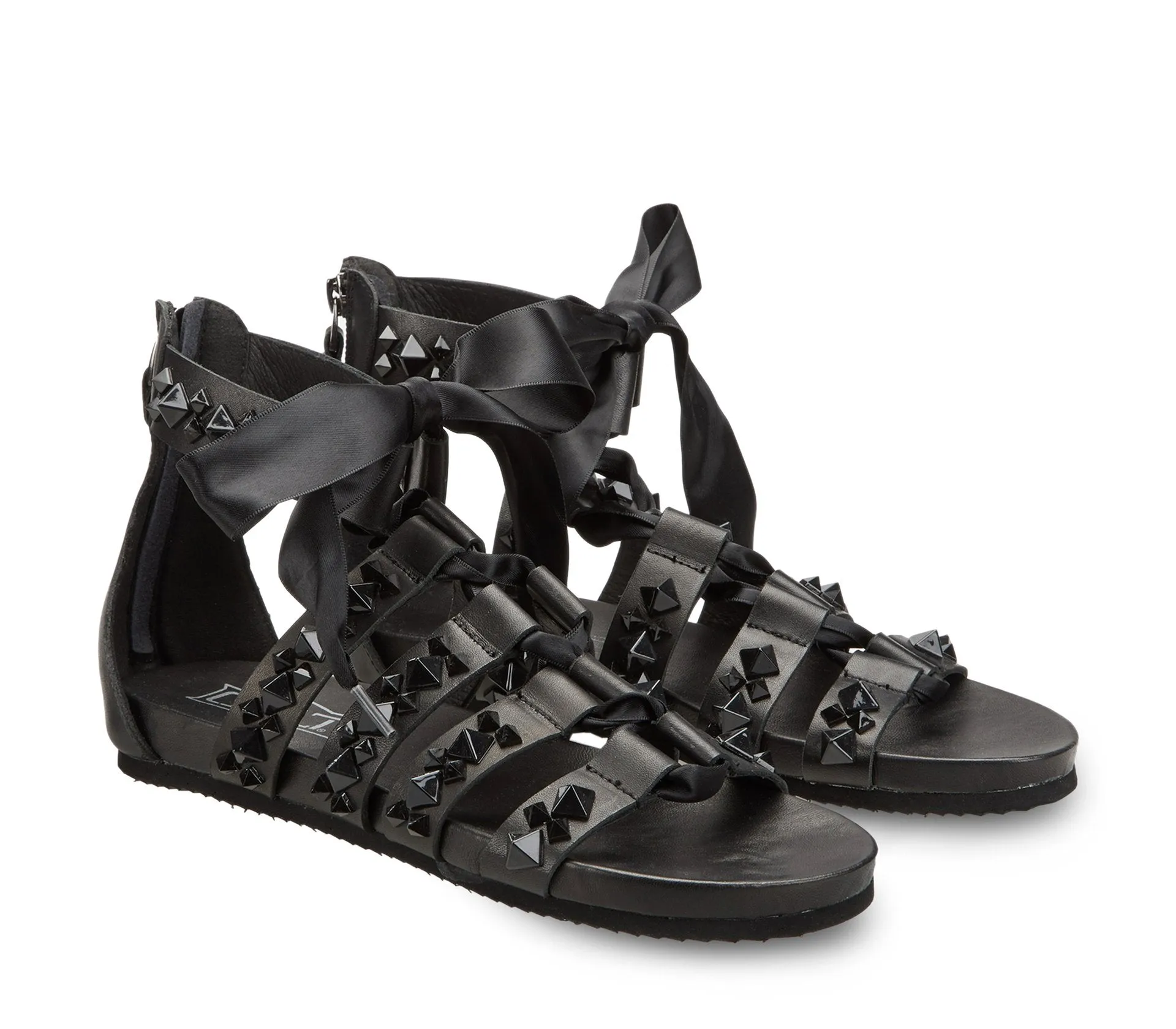 SCORPIONS 3281 SANDAL W LEATHER BLACK