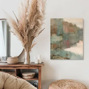 Seashore in Autumn: Canvas Wall Art