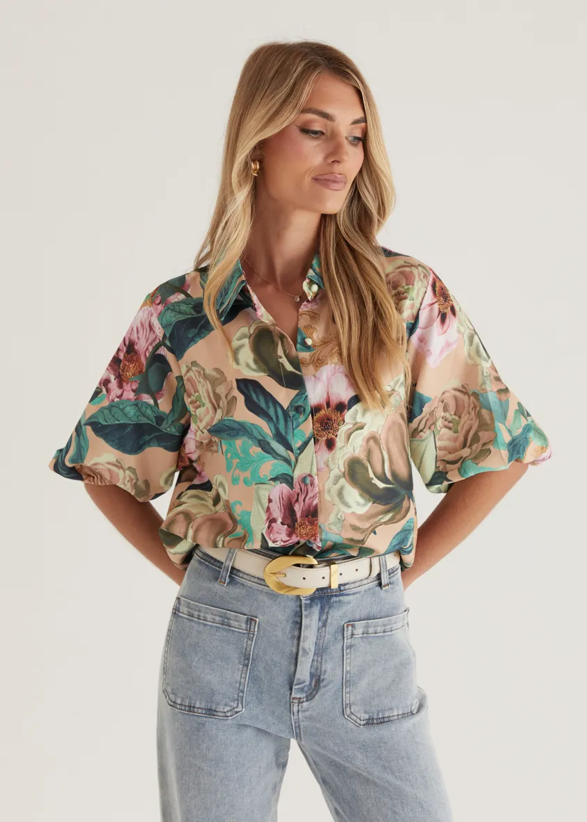 Selah Shirt - Mocha