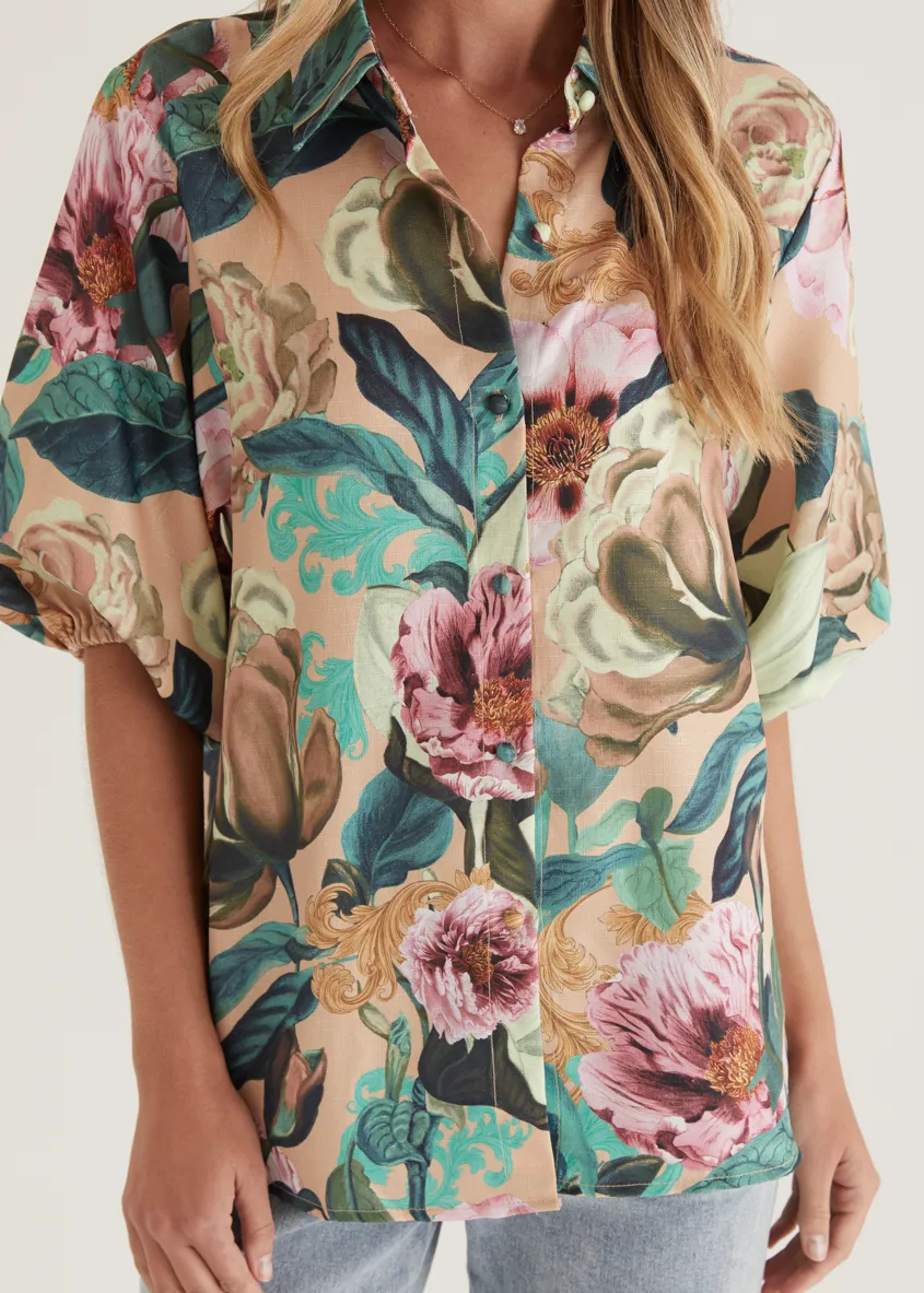 Selah Shirt - Mocha