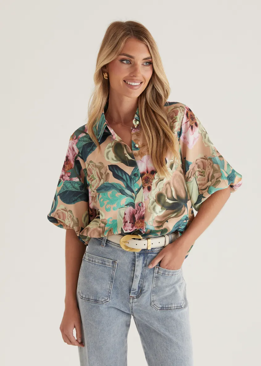 Selah Shirt - Mocha