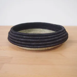 Shallow Fruit Bowl: Black