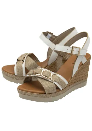 Solena Sandal - White