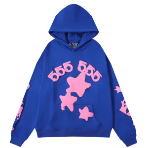 Sp5der Beluga Hoodie Blue #8213