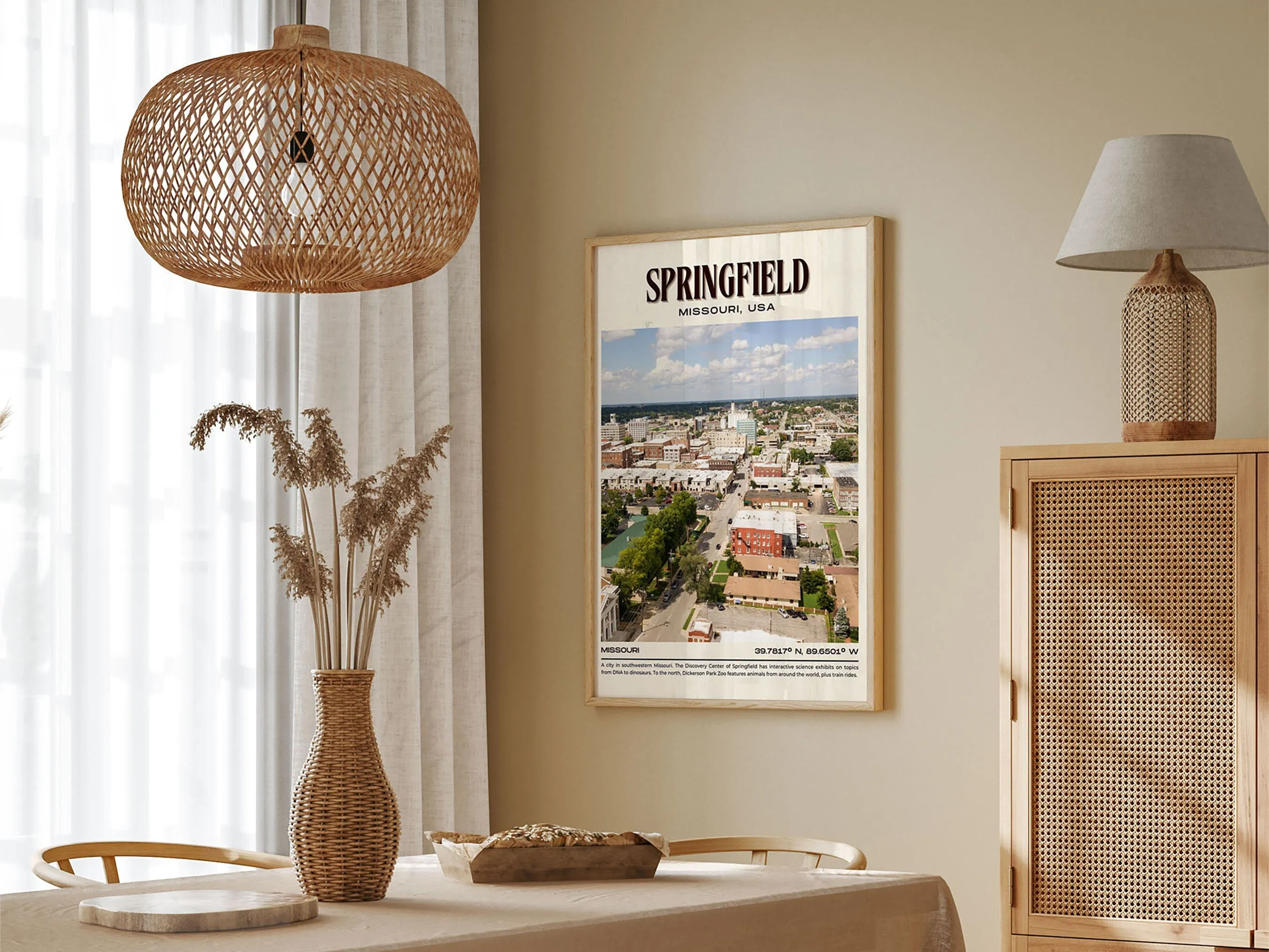 Springfield Vintage Wall Art, Missouri, USA