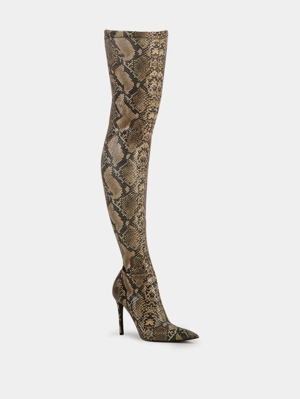 Stella Iconic Python-Print Boots